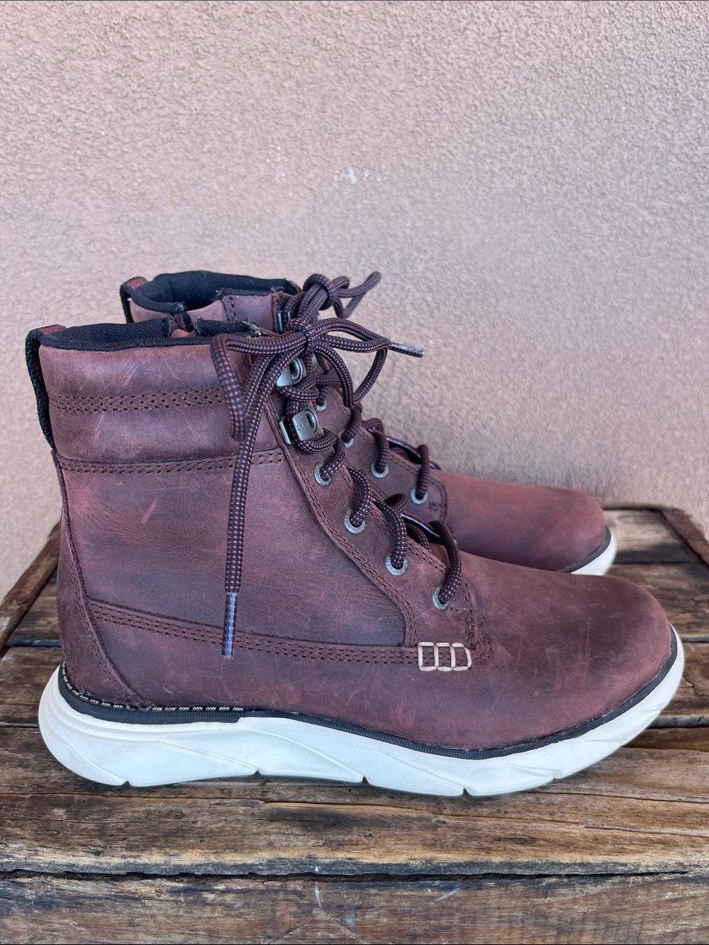 L.L. Bean Down East utility Hiking boots